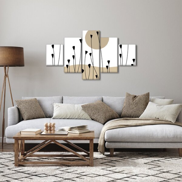 Obraz - Łąka graficzna N⁰2 (125x70 cm)