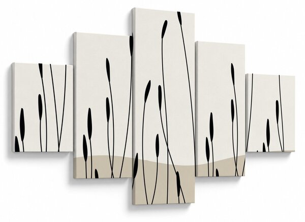 Obraz - Łąka graficzna N⁰3 (125x70 cm)