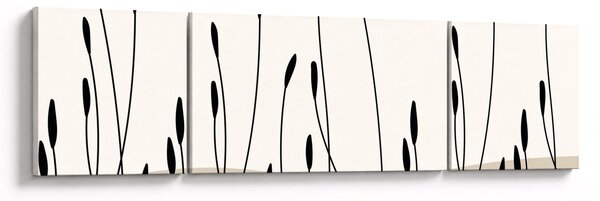 Obraz - Łąka graficzna N⁰3 (170x50 cm)