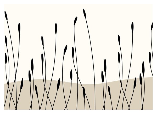 Obraz - Łąka graficzna N⁰3 (70x50 cm)