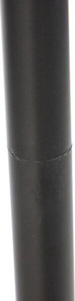 Lampa stojąca czarna z czerwonym abażurem w kształcie pawia 40 cm - Classico