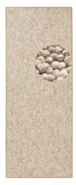 Jasnobrązowy chodnik 80x200 cm Wolly – BT Carpet