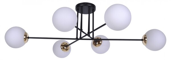 Duża lampa sufitowa w stylu glamour - S848-Kargo