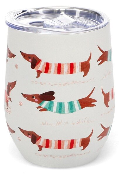 Kubek podróżny 350 ml Sausage Dog – Rex London