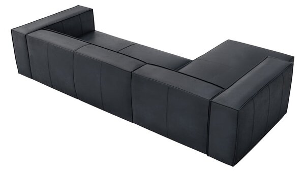 Ciemnoniebieski skórzany narożnik (lewostronny) Madame – Windsor & Co Sofas