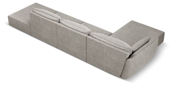Jasnoszary narożnik (lewostronny) Vanda – Mazzini Sofas