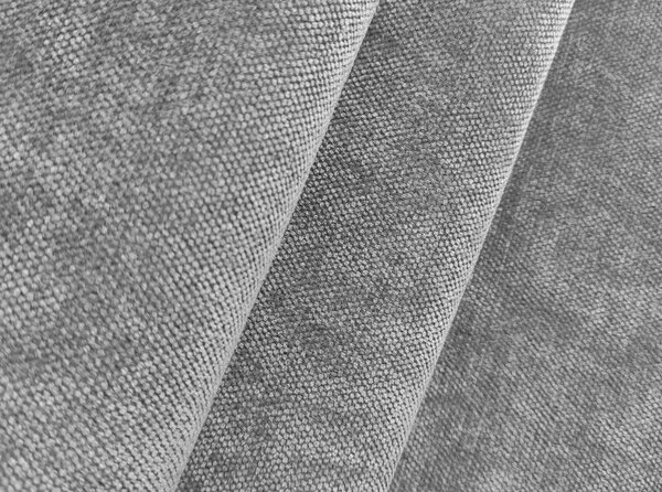 Jasnoszara sofa z tkaniny szenilowej 244 cm Omao – Makamii