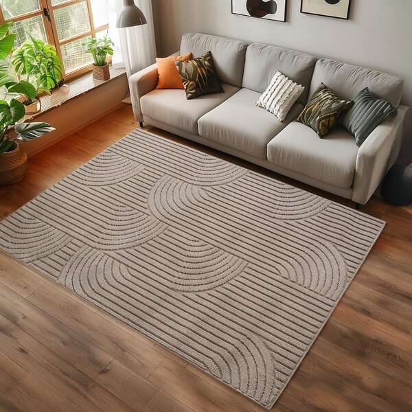 Beżowy dywan 140x200 cm Helix 2201 – Ayyildiz Carpets