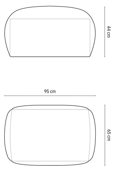Zielony podnóżek modułowy Martina – Micadoni Home