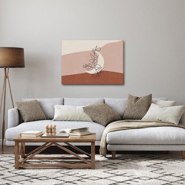 Obraz - Boho leaves N⁰2 (70x50 cm)