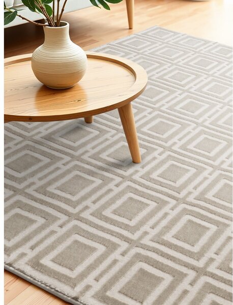 Kremowy dywan 200x280 cm Perles Howlite – Elle Decoration