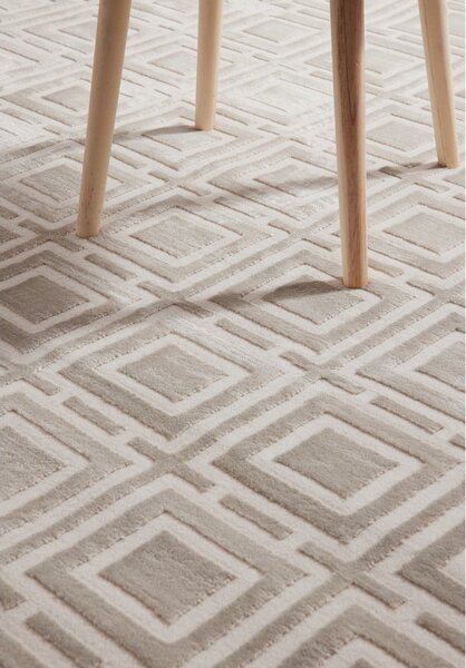 Kremowy dywan 200x280 cm Perles Howlite – Elle Decoration