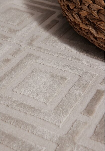 Kremowy dywan 200x280 cm Perles Howlite – Elle Decoration