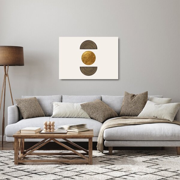 Obraz na szkle - Złota ozdoba N⁰1 (70x50 cm)