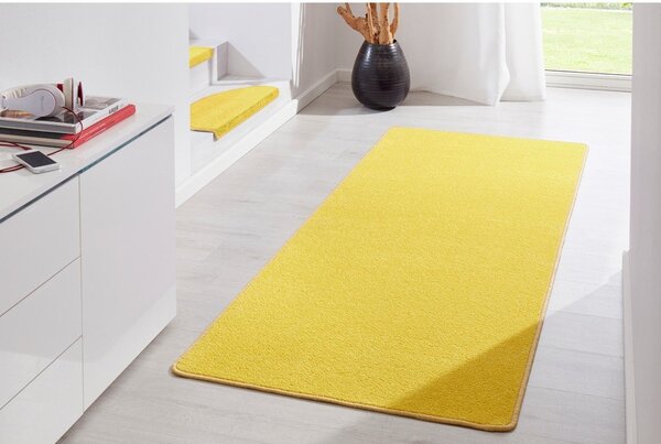 Żółty chodnik Hanse Home Fancy, 80x300 cm