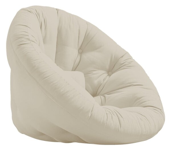 Fotel rozkładany Karup Design Nido Beige