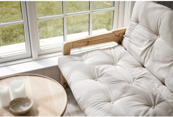 Różowa rozkładana sofa 190 cm Grab Clear – Karup Design