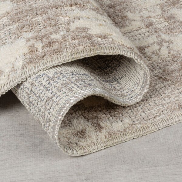 Szarobeżowy dywan odpowiedni do prania 78x150 cm Connely – Flair Rugs