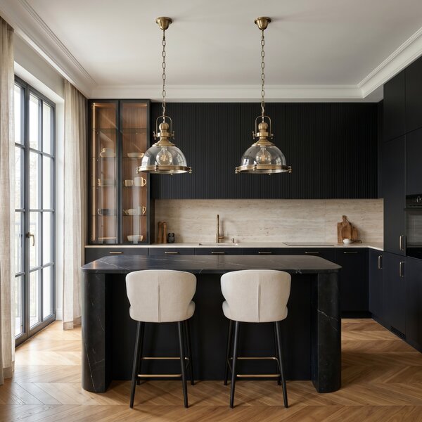 LAMPA WISZĄCA SUFITOWA LOFT MOSIĘŻNA FALCO