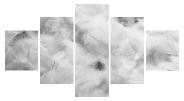 Obraz - Chmury piór (125x70 cm)