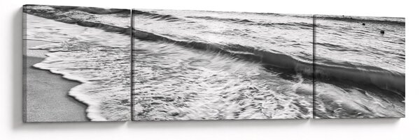Obraz - Zachód słońca nad morzem (170x50 cm)
