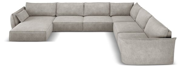 Jasnoszary narożnik (prawostronny) Vanda – Mazzini Sofas