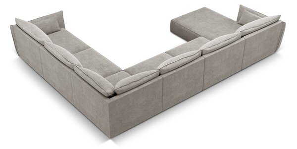 Jasnoszary narożnik (prawostronny) Vanda – Mazzini Sofas
