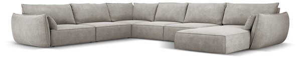 Jasnoszary narożnik (lewostronny) Vanda – Mazzini Sofas