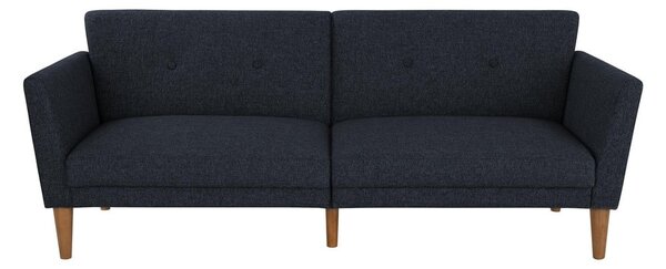 Ciemnoniebieska rozkładana sofa 205 cm Regal – Novogratz