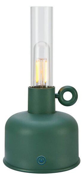 Ciemnozielona lampa stołowa LED (wysokość 22 cm) Astrid – Markslöjd