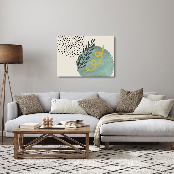 Obraz na szkle - Arkusze abstrakcyjne N⁰1 (70x50 cm)