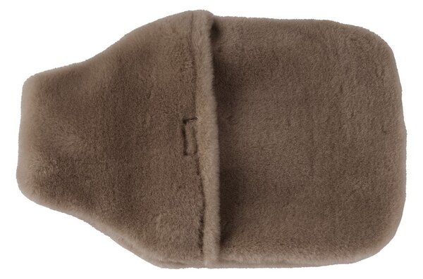 Szarobrązowy termofor z mikropluszu 2 l Warmers – Tiseco Home Studio