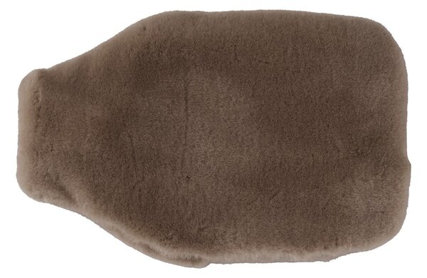 Szarobrązowy termofor z mikropluszu 2 l Warmers – Tiseco Home Studio