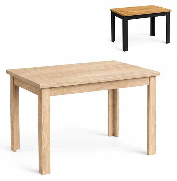 Stół 60x100 cm prostokątny nierozkładany, blat 1,8 cm I ArtDHome