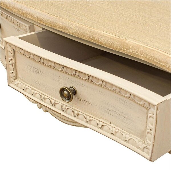 Kremowa konsola 40x90 cm Clarisse – Bizzotto