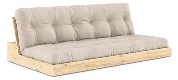 Beżowa rozkładana sofa 196 cm Base – Karup Design