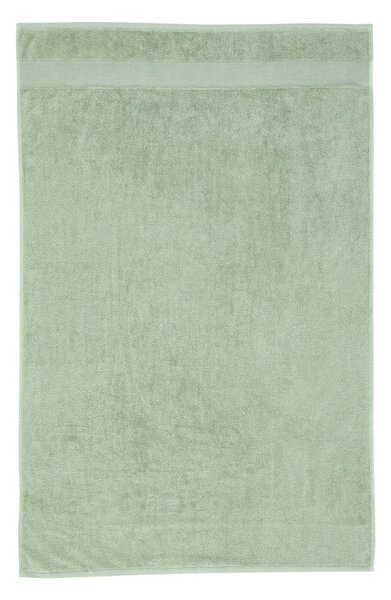Zielony bawełniany ręcznik kąpielowy frotte 70x120 cm Anti-Bacterial – Catherine Lansfield