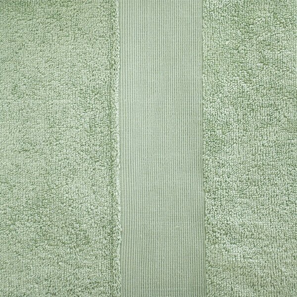Zielony bawełniany ręcznik kąpielowy frotte 70x120 cm Anti-Bacterial – Catherine Lansfield