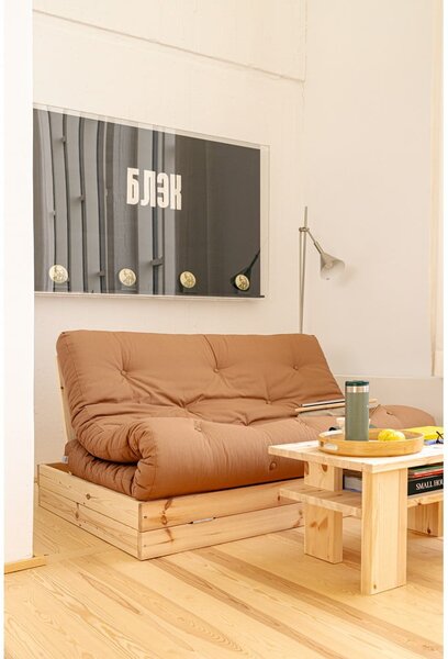 Beżowa rozkładana sofa 145 cm Flip – Karup Design