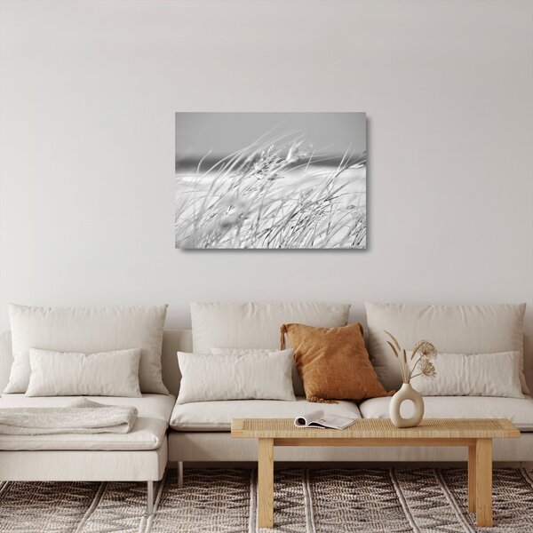 Obraz na szkle - Trawa plażowa (70x50 cm)