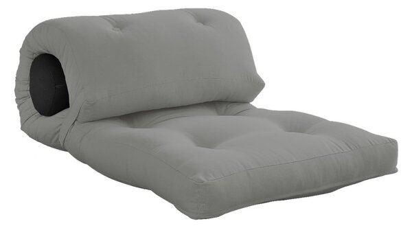 Szary materac futon 70x200 cm Wrap Grey/Dark Grey – Karup Design