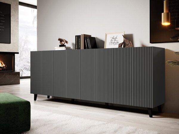Komoda szeroka Tilderi Grey 200
