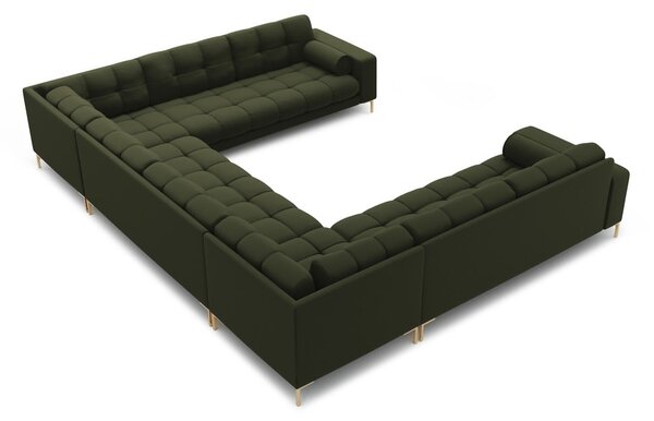 Zielony narożnik (w kształcie litery U) Bali – Cosmopolitan Design