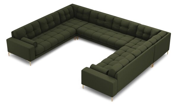 Zielony narożnik (w kształcie litery U) Bali – Cosmopolitan Design