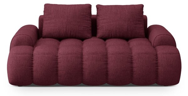 Bordowa sofa 175 cm Linz – Cosmopolitan Design
