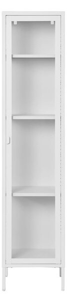 Biała metalowa witryna 40x180 cm Brisbane – House Nordic