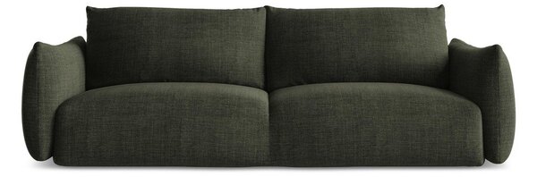 Zielona rozkładana sofa 230 cm Leila – Makamii