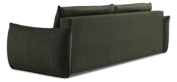 Zielona rozkładana sofa 230 cm Leila – Makamii