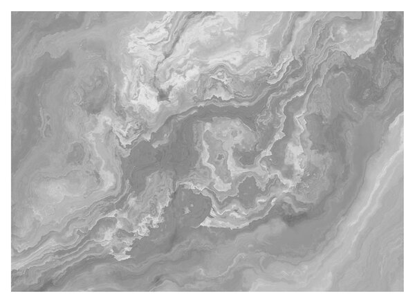 Obraz - Marmur w czerni i bieli (70x50 cm)
