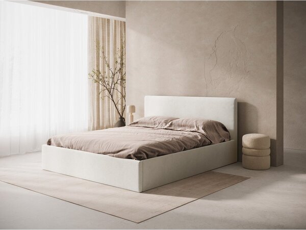 Kremowy tapicerowany zagłówek 150,5x100 cm Remo – Micadoni
